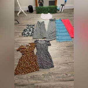 Floral and Striped Dress Collection